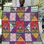 Haiti Christmas Quilt Patchwork Style