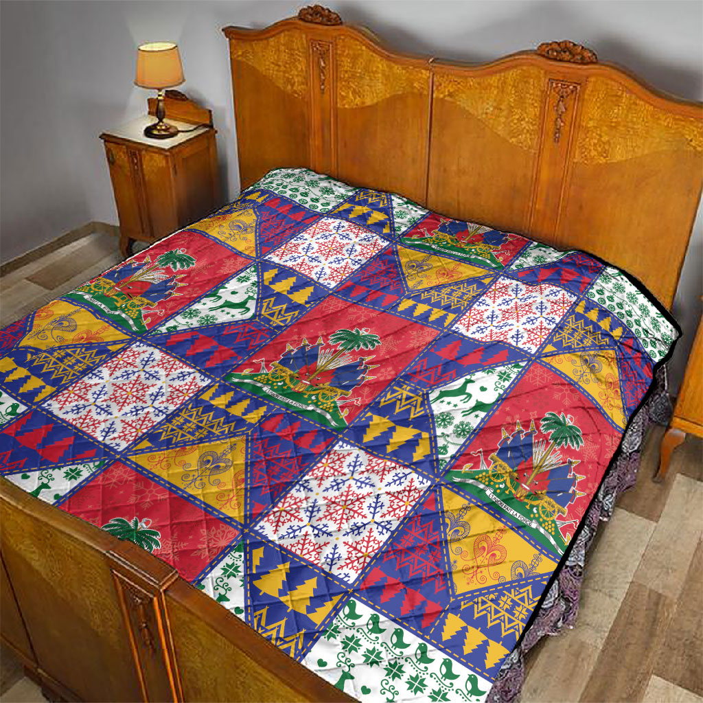 Haiti Christmas Quilt Patchwork Style