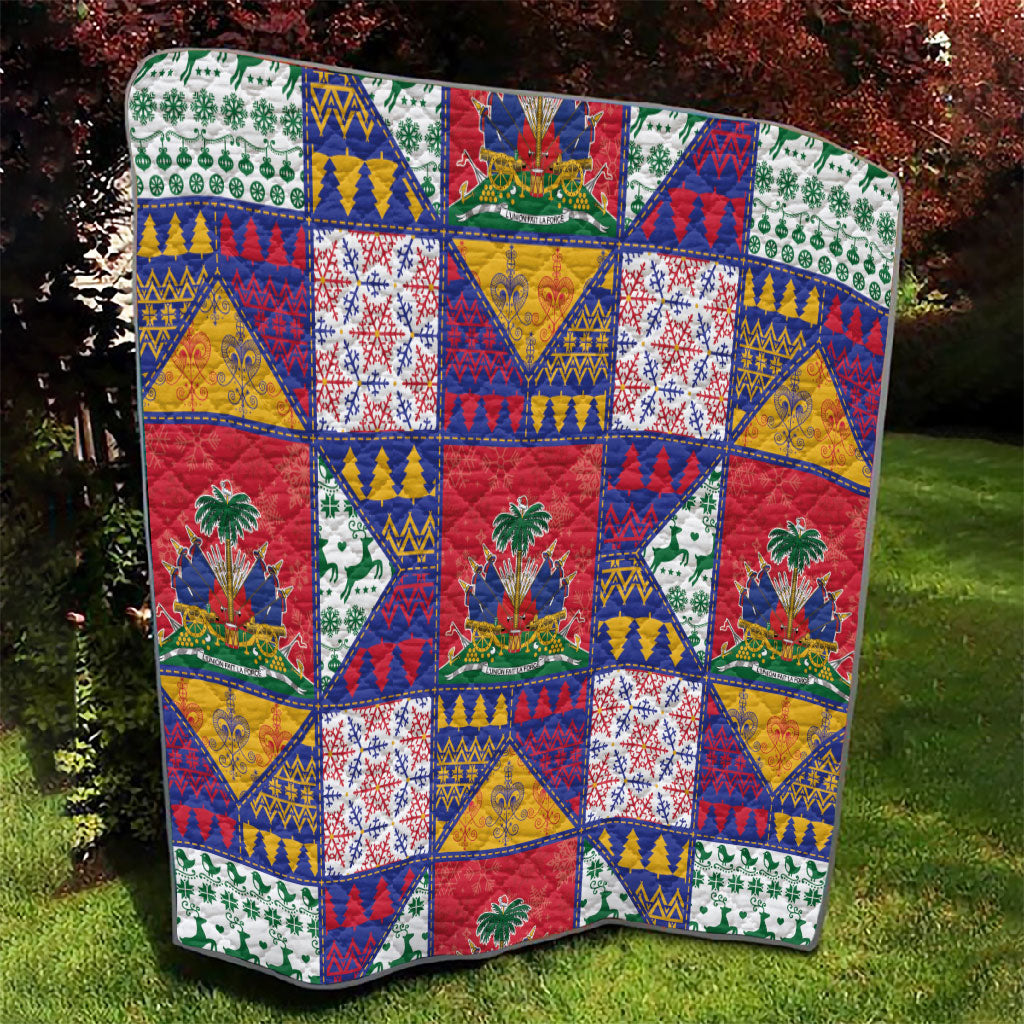 Haiti Christmas Quilt Patchwork Style