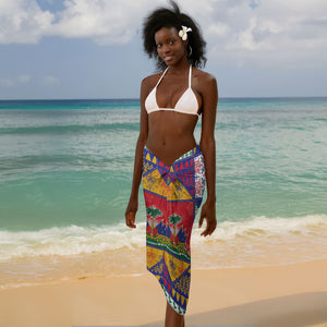 Haiti Christmas Sarong Patchwork Style