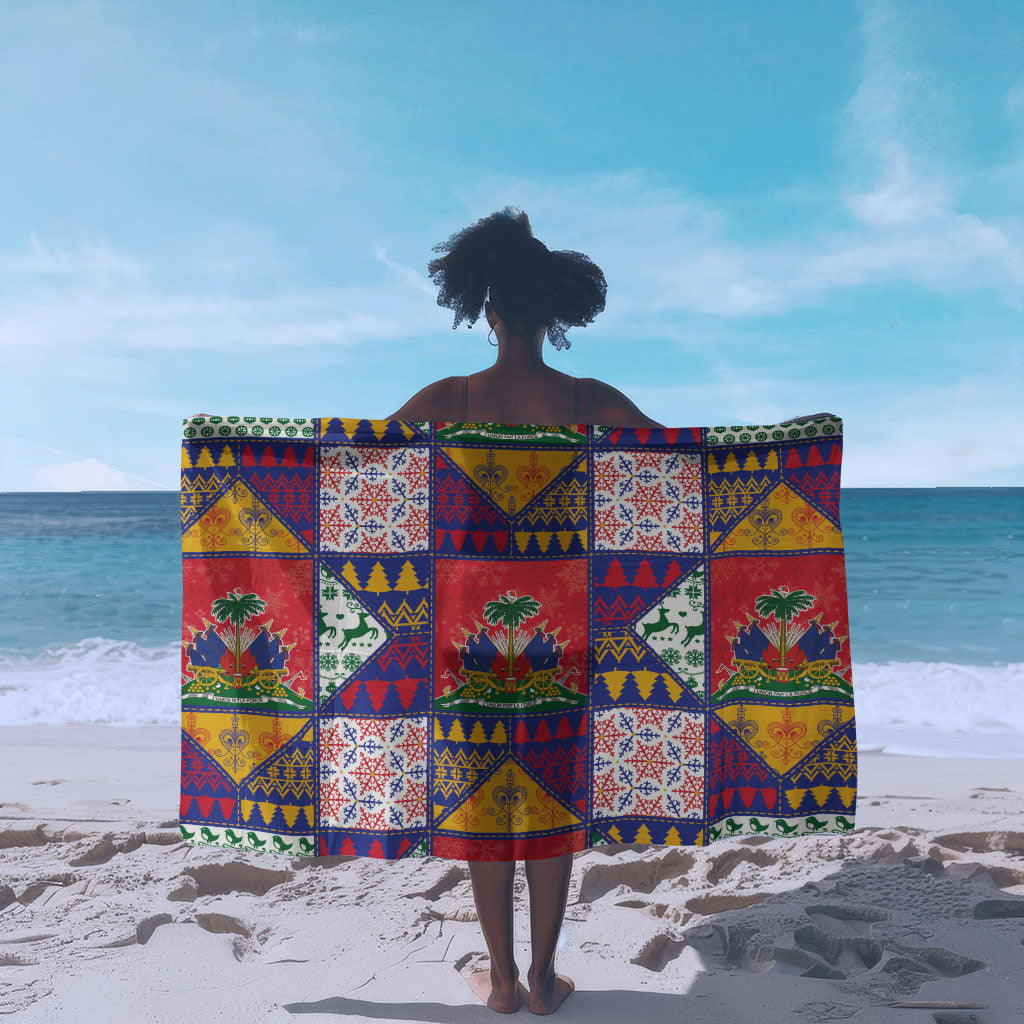 Haiti Christmas Sarong Patchwork Style