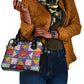 Haiti Christmas Shoulder Handbag Patchwork Style