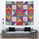 Haiti Christmas Tapestry Patchwork Style