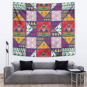Haiti Christmas Tapestry Patchwork Style