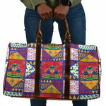Haiti Christmas Travel Bag Patchwork Style