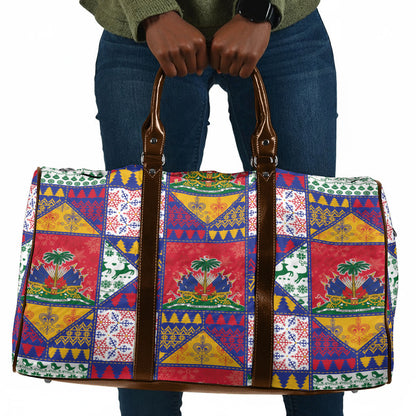 Haiti Christmas Travel Bag Patchwork Style