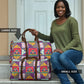 Haiti Christmas Travel Bag Patchwork Style
