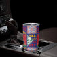 Haiti Christmas Tumbler Cup Patchwork Style