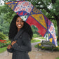 Haiti Christmas Umbrella Patchwork Style