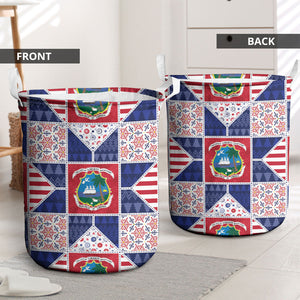 Liberia Christmas Laundry Basket Patchwork Style