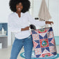 Liberia Christmas Laundry Basket Patchwork Style