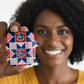Liberia Christmas AirPods Case Patchwork Style