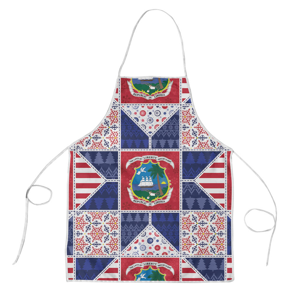 Liberia Christmas Apron Patchwork Style