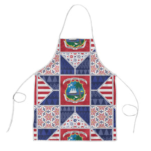 Liberia Christmas Apron Patchwork Style