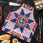 Liberia Christmas Apron Patchwork Style