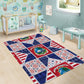 Liberia Christmas Area Rug Patchwork Style