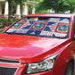 Liberia Christmas Auto Sun Shade Patchwork Style