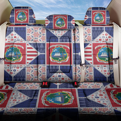Liberia Christmas Back Car Seat Cover Patchwork Style