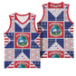 Liberia Christmas Basketball Jersey Patchwork Style