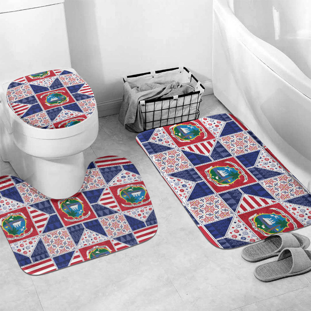 Liberia Christmas Bathroom Set Patchwork Style