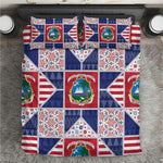 Liberia Christmas Bedding Set Patchwork Style