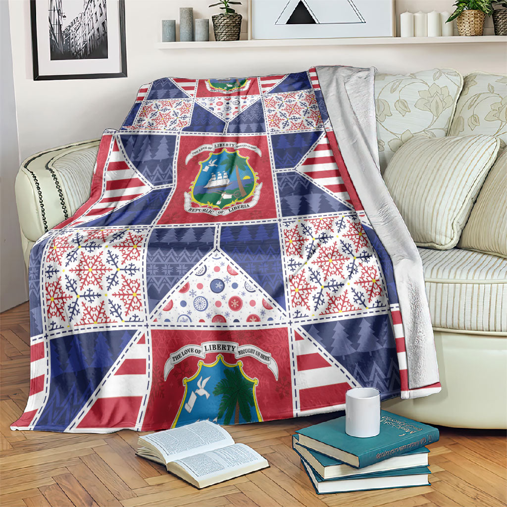 Liberia Christmas Blanket Patchwork Style