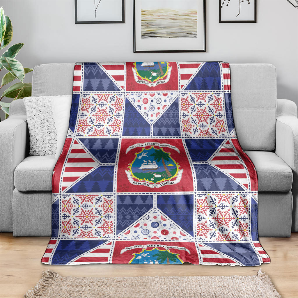 Liberia Christmas Blanket Patchwork Style