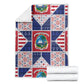 Liberia Christmas Blanket Patchwork Style