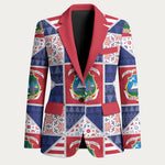 Liberia Christmas Blazer Patchwork Style