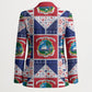 Liberia Christmas Blazer Patchwork Style