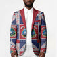 Liberia Christmas Blazer Patchwork Style