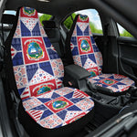 Liberia Christmas Car Seat Cover Patchwork Style