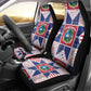Liberia Christmas Car Seat Cover Patchwork Style