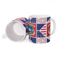 Liberia Christmas Ceramic Mug Patchwork Style