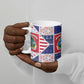 Liberia Christmas Ceramic Mug Patchwork Style