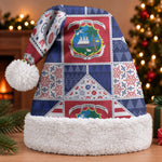 Liberia Christmas Santa Hat Patchwork Style