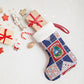 Liberia Christmas Stocking Patchwork Style