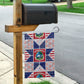 Liberia Christmas Garden Flag Patchwork Style