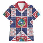 Liberia Christmas Hawaiian Shirt Patchwork Style
