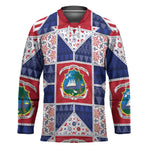Liberia Christmas Hockey Jersey Patchwork Style
