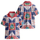 Liberia Christmas Kid Hawaiian Shirt Patchwork Style