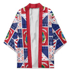 Liberia Christmas Kimono Patchwork Style