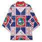 Liberia Christmas Kimono Patchwork Style