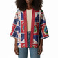 Liberia Christmas Kimono Patchwork Style