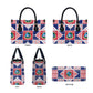 Liberia Christmas Leather Bag Patchwork Style