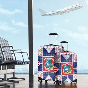 Liberia Christmas Luggage Cover Patchwork Style