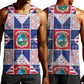 Liberia Christmas Men Tank Top Patchwork Style