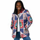 Liberia Christmas Padded Jacket Patchwork Style
