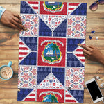 Liberia Christmas Puzzle Patchwork Style