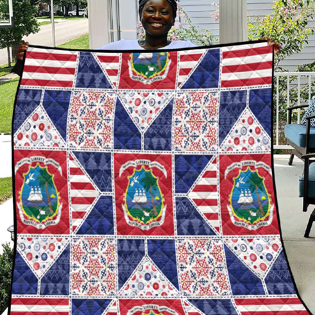 Liberia Christmas Quilt Patchwork Style
